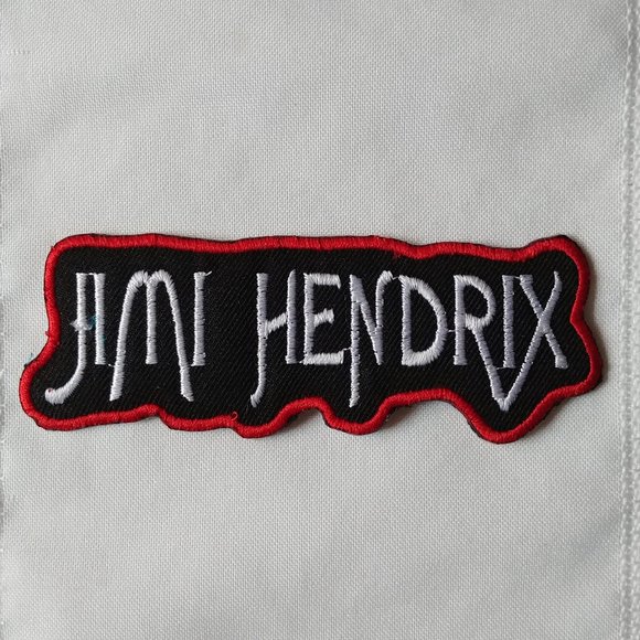 👾 2/$15: JIMI HENDRIX iron on patch - Picture 1 of 2